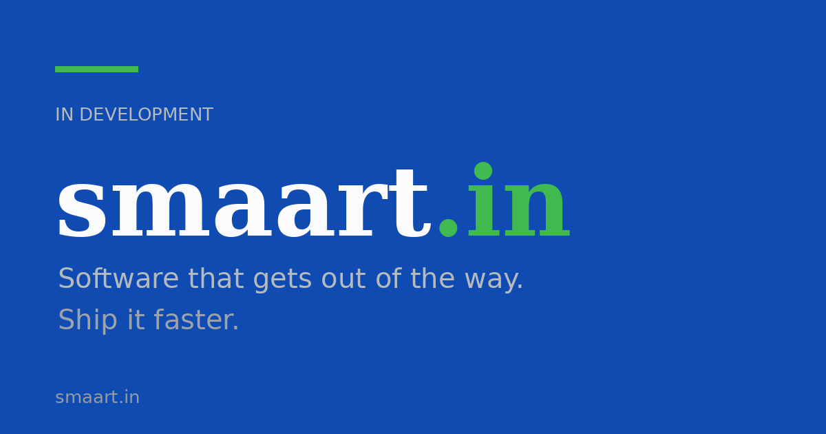 Link preview image for smaart.in